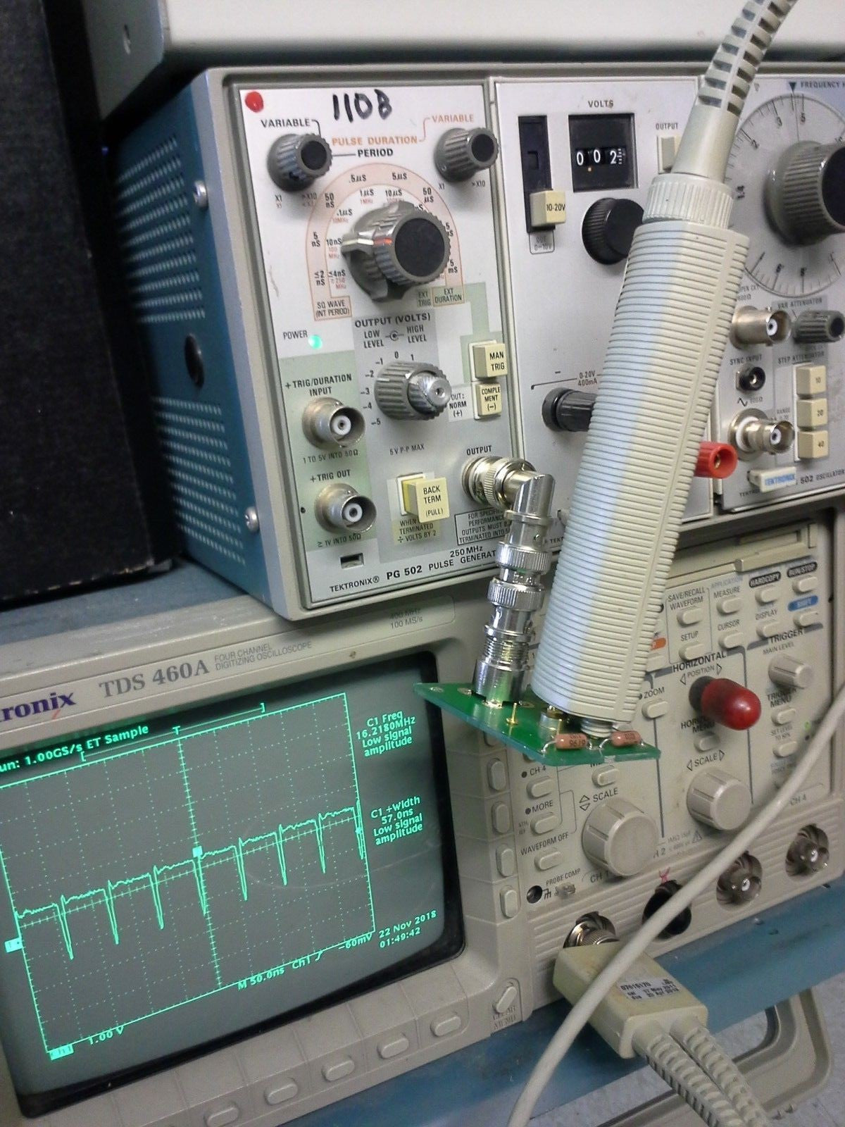 Differential Oscilloscope Probe 200 MHz by HP