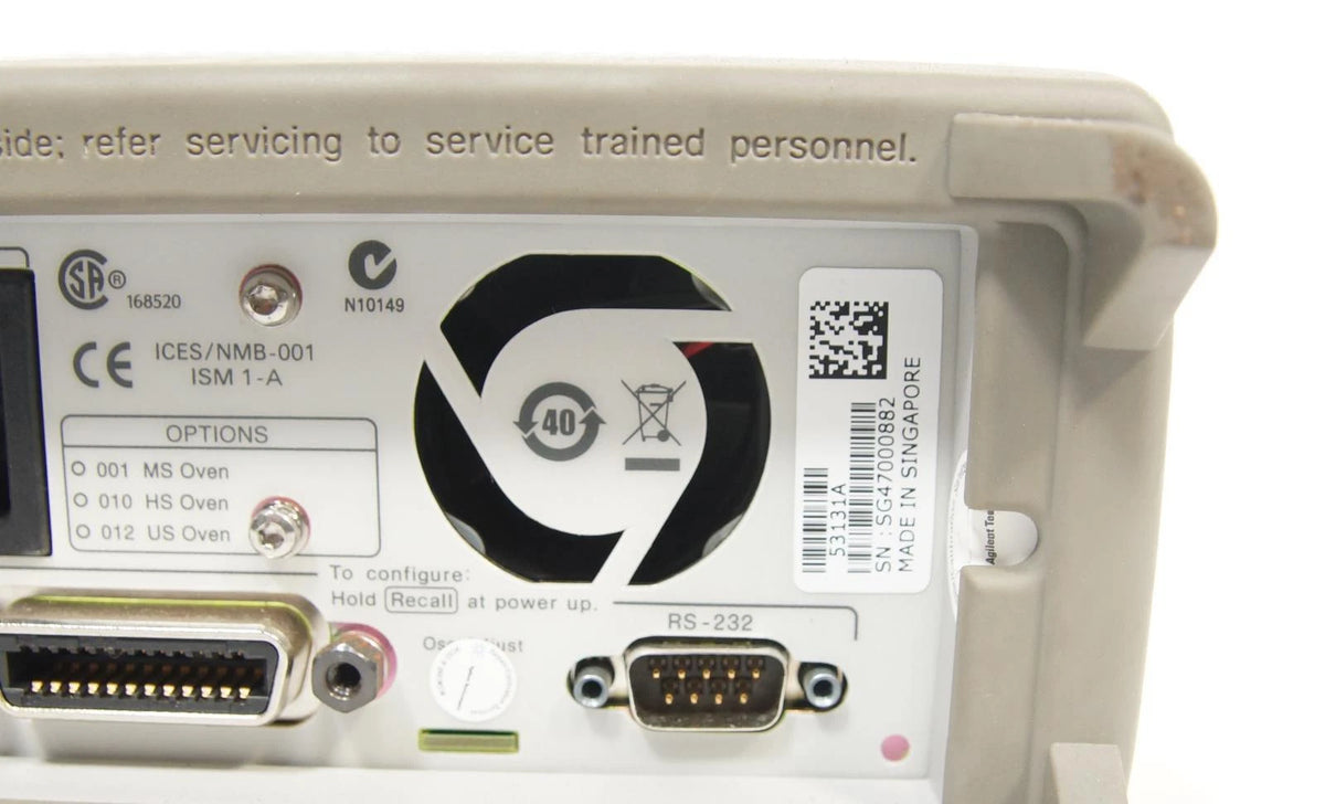 HP Agilent 53131A 225 MHz Universal Frequency Counter