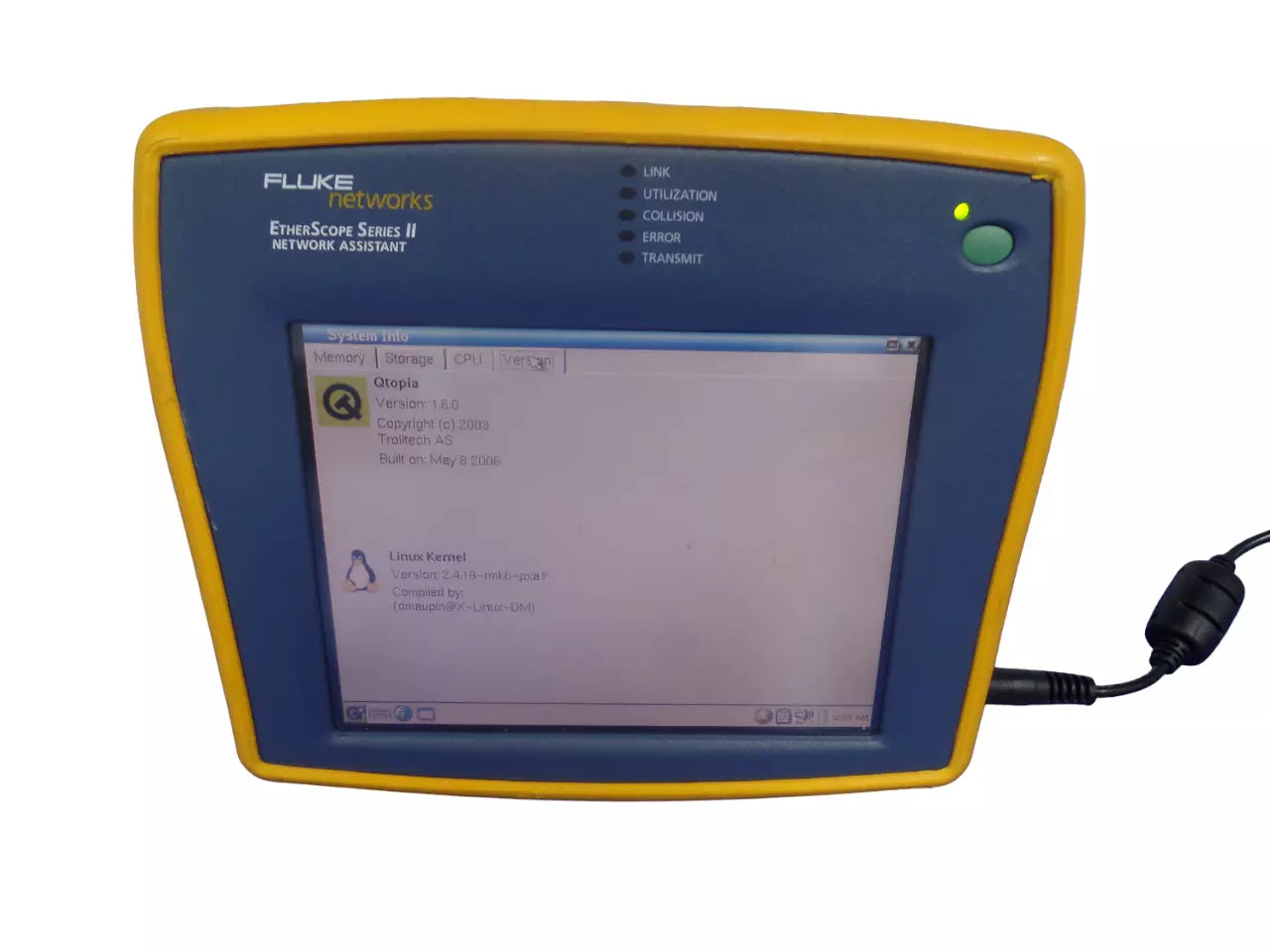 Fluke Networks EtherScope Series II Network Analyzer