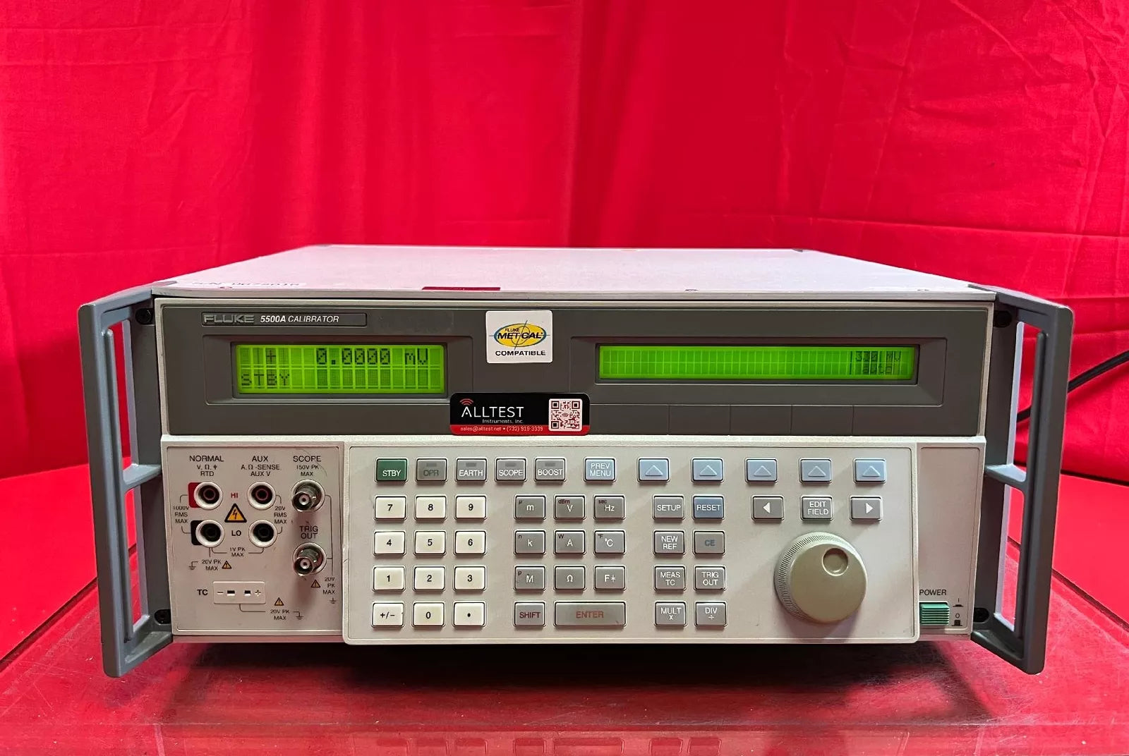 Fluke 5500A Opt. SC300 Multi-Function Calibrator, 9675016