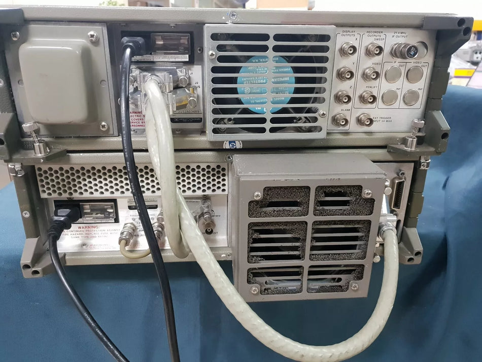 HP/Agilent 8566B Spectrum Analyzer 100Hz-22GHz with Cable AS IS Selling