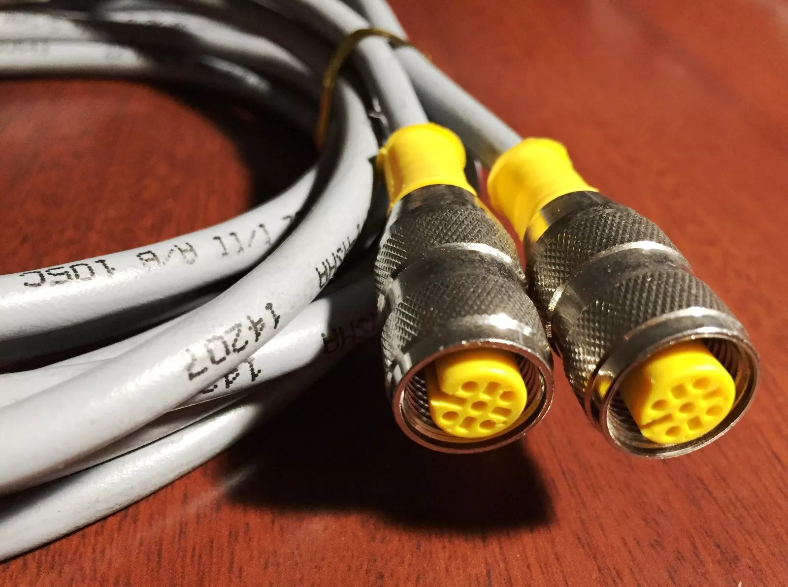 Turck RK-4.5T-2 5 Pole M12 Female with 206429-1 TE Connectivity