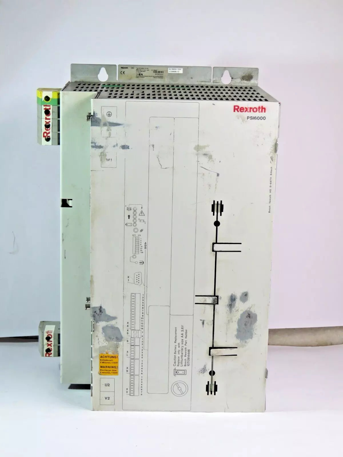 Rexroth PSI6000 PSI6300.133W1 R911326650 Medium Frequency Inverter 24 VDC