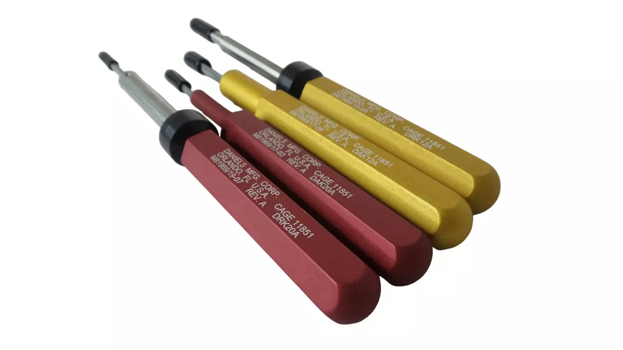 Lot of 4 Daniels Removal Tools DRK20A/DAK20A /DRK12A /DAK12A