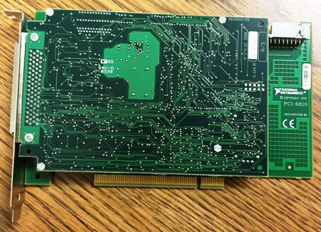 National Instruments PCI-6810 Serial Data Analyzer with NI 184291B & 184533B-01 Board