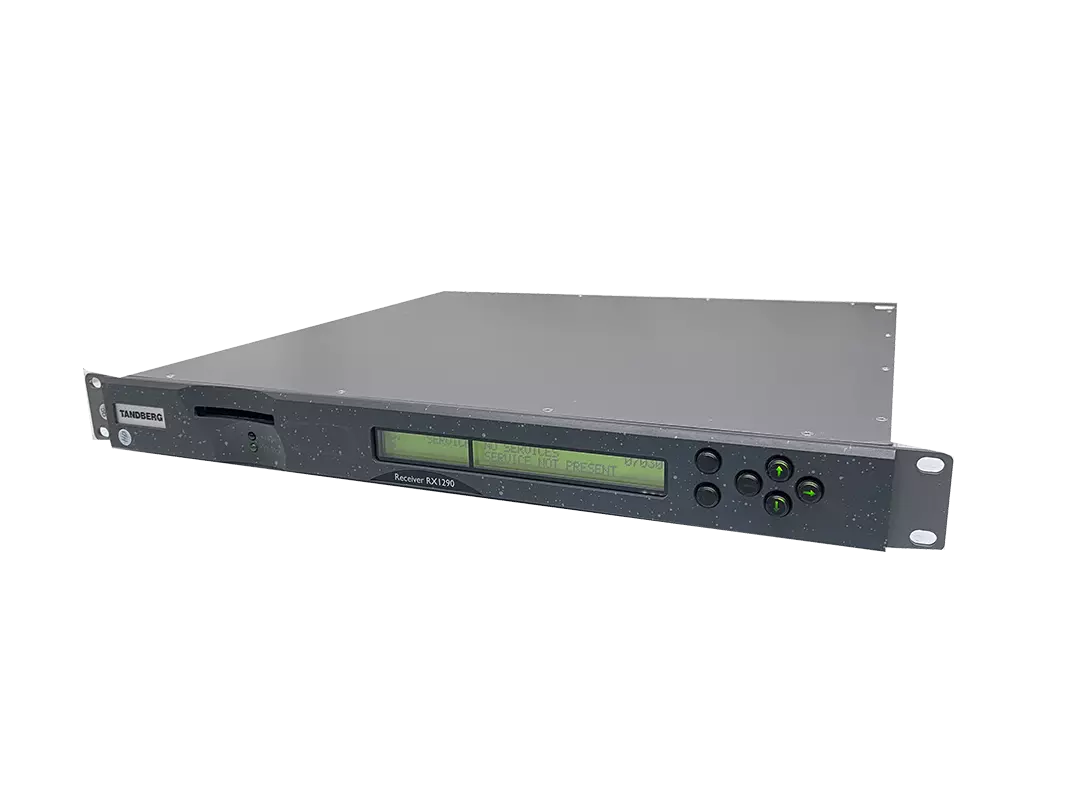 Tandberg RX1290 Multi-Format HD DVB-S2 Decoder with Full Licenses