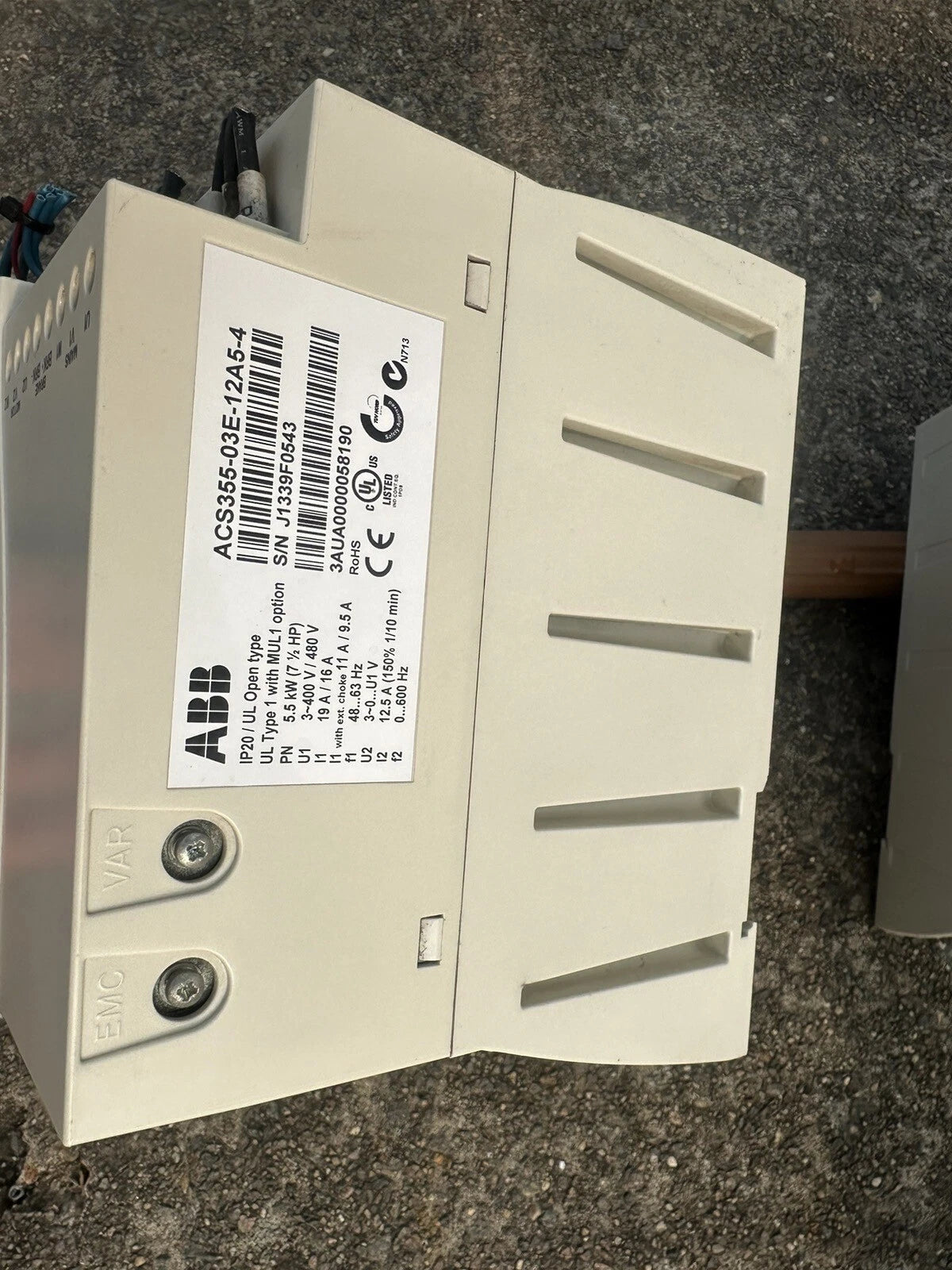 ABB ACS355-03E-12A5-4 Drive: Compact and Efficient Motor Control Solution