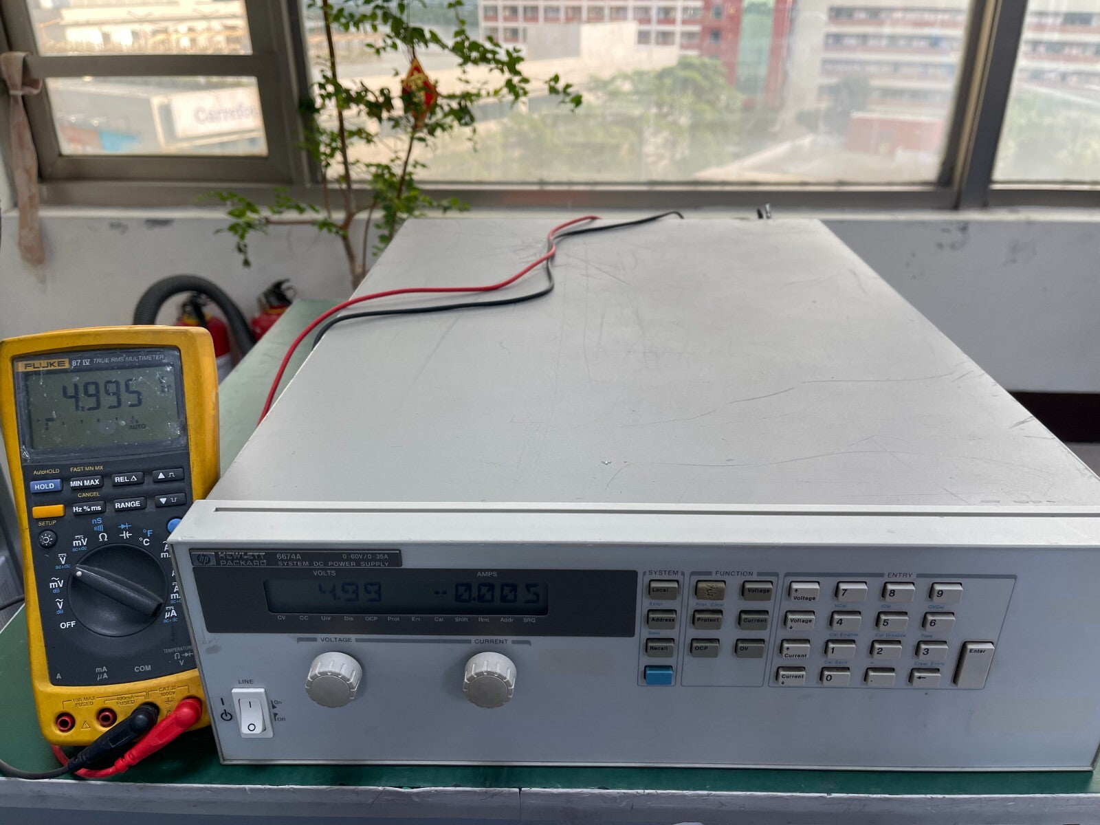 HP Agilent 6674A System DC Power Supply 2000W, 60V, 35A _1281 - XG eqpt