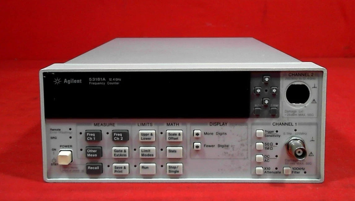 HP Agilent Keysight 53181A-010 MY40006510 Frequency Counter