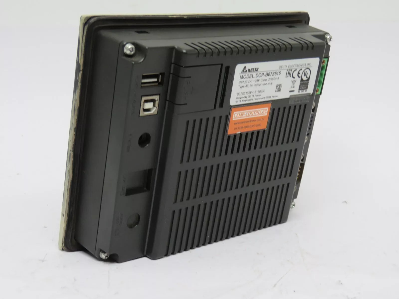 Delta DOP-B07S515 HMI Operator Interface 7-Inch High Color