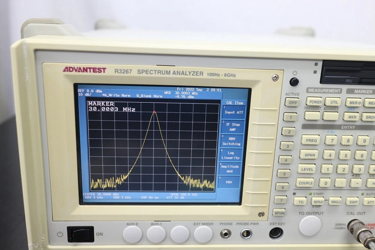 ADVANTEST R3267 Spectrum Analyzer 100Hz-8GHz/01/73