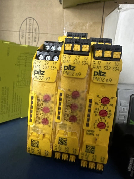 PILZ PNOZ S9 Safety Relay 750109 - 24VDC Safety Switching Device