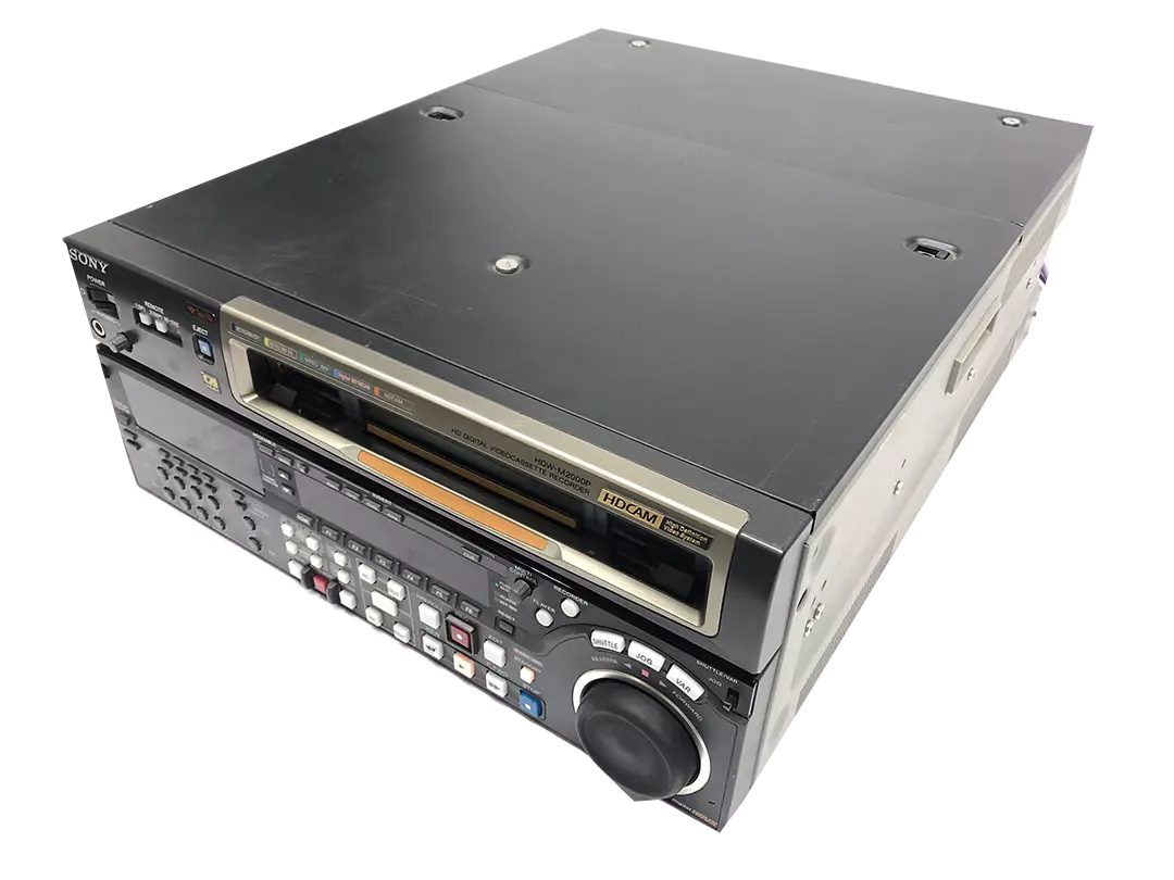 Sony HDW-M2000P HDCAM HD Digital Videocassette Recorder Tape Running 3445 HRs