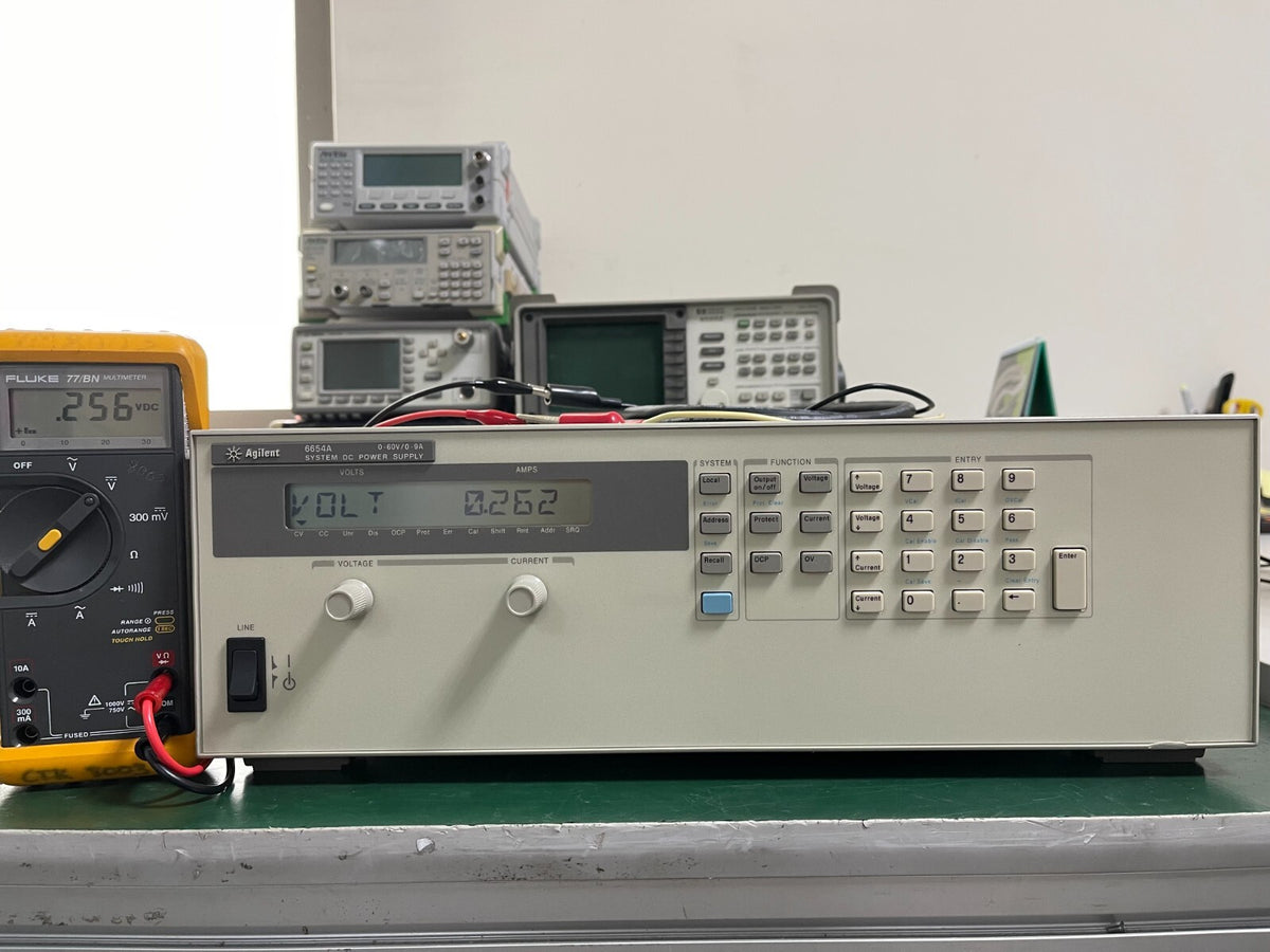 HP Agilent 6654A System DC Power Supply , 60V / 9A