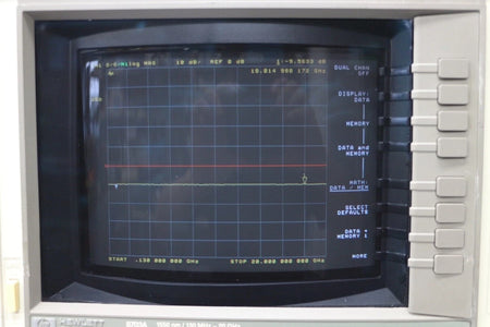 HP 8703A 130M-20GHz 1550nm Lightwave Component Analyzer