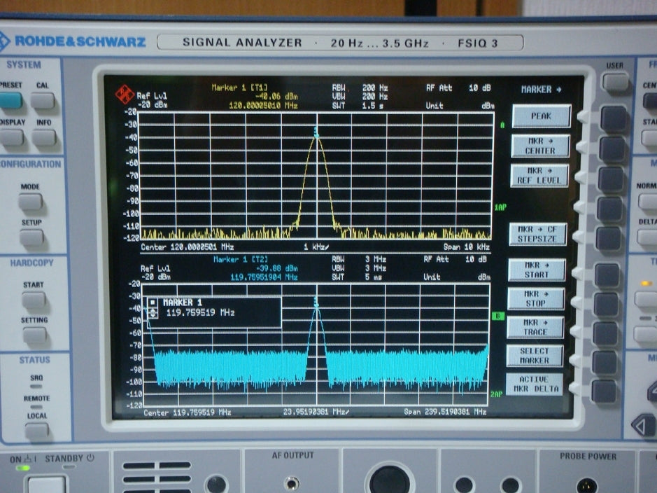 FSIQ3 20Hz-3.5GHz Spectrum Analyzer