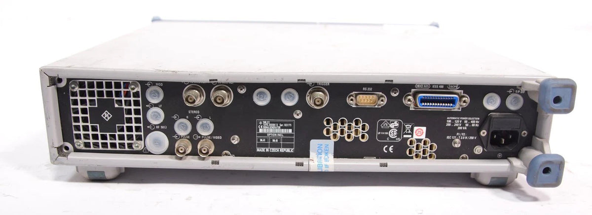 Rohde & Schwarz SML03 9kHz to 3.3GHz Signal Generator 1090.3000.13 OPT B1 B3