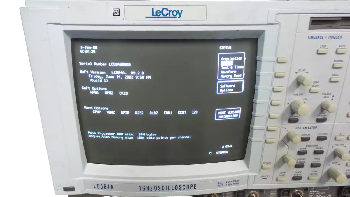 High-performance LeCroy LC564A Oscilloscope