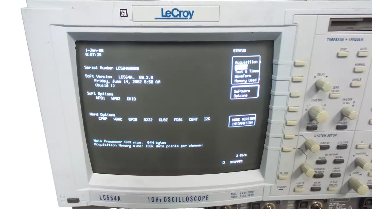 High-performance LeCroy LC564A Oscilloscope