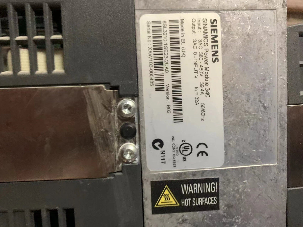 SIEMENS 6SL3210-1SE23-2UA0 Single Axis Drive - Reliable Industrial Automation Solution