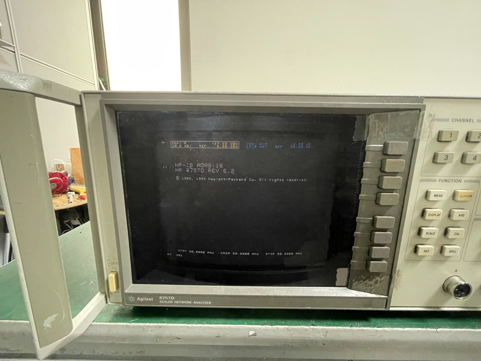 Agilent 8757D Scalar Network Analyzer 10MHz - 110GHz W/ Opt 001 _ 6841
