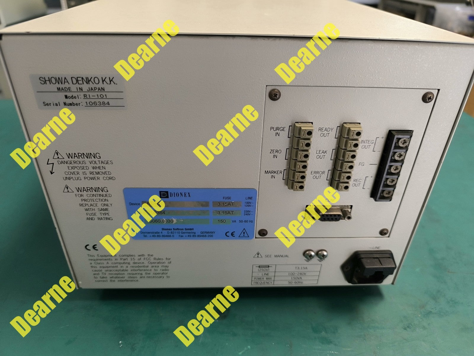 Shodex RI-101 Differential Detector