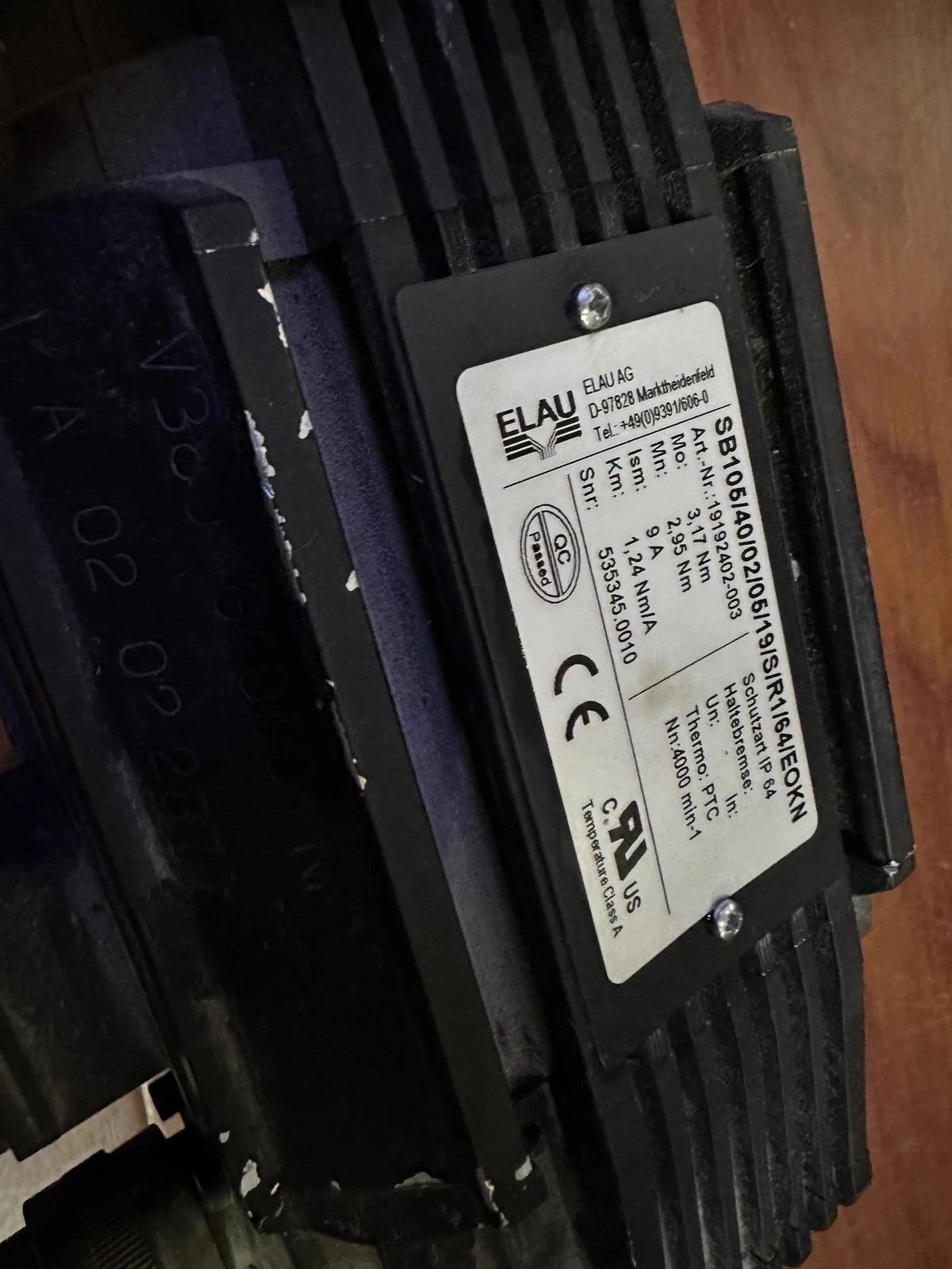 Elau SB105/40/02/05/19/S/R1/64/EOKN Industrial Servo Drive
