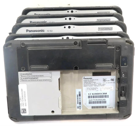 Lot 5 Panasonic Toughpad FZ-B2 Intel Celeron No SSD Tablets