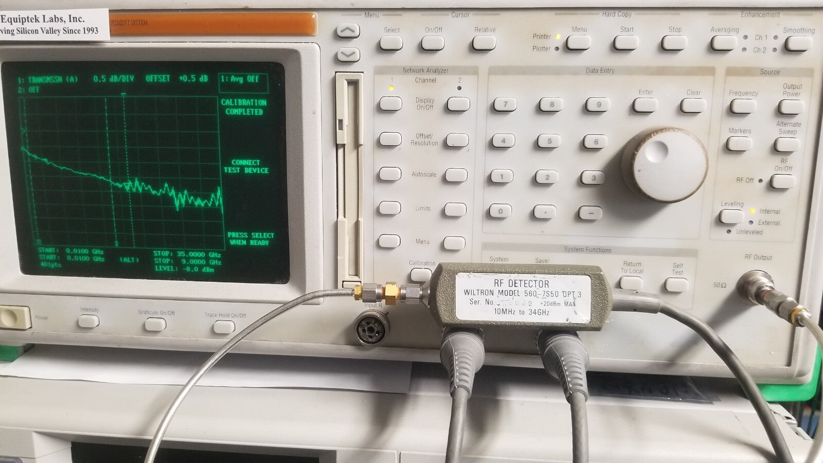 40 GHz Armored RF Cable by Aeroflex