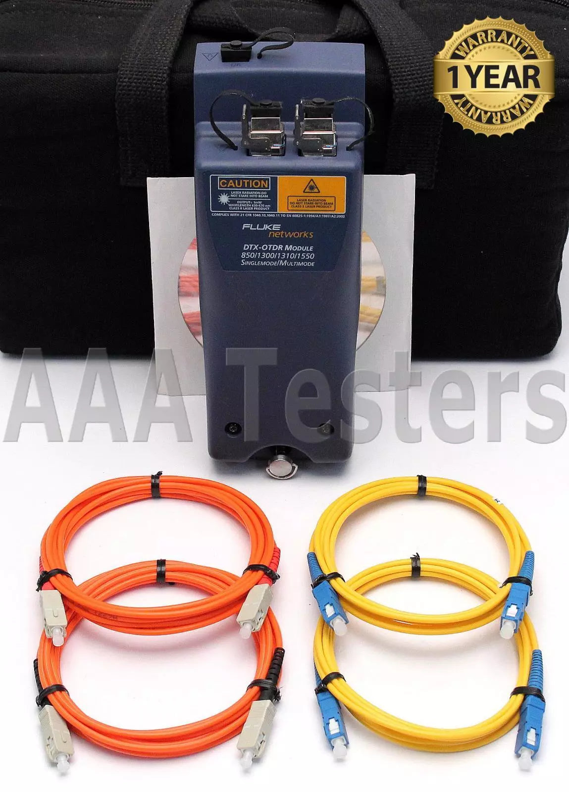 Fluke DTX-QUAD-OTDR SM MM Fiber OTDR Module 4 DTX-1800 DTX-1200 DTX-OTDR DTX - XG eqpt