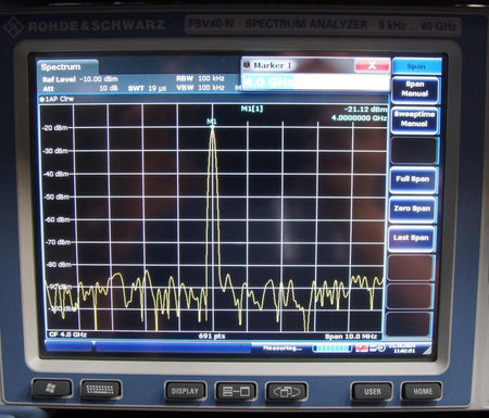 Agilent E4433B 4GHz ESG-D Series Signal Generator Options 1EM UN8 UN9 UND