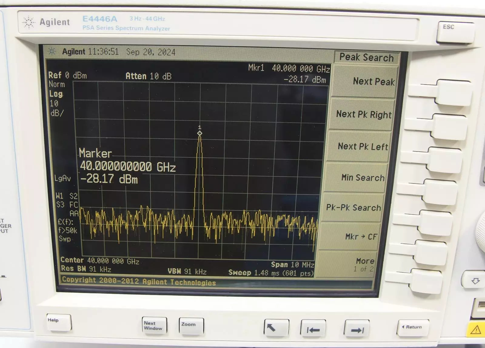 Keysight Agilent 34980A Multifunction Switch / Measure Unit with 34945A Board