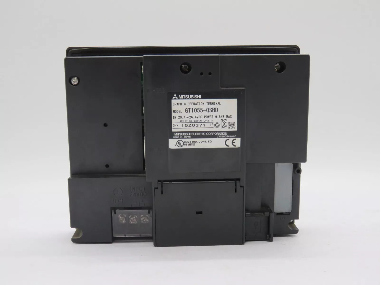Mitsubishi GT1055-QSBD Graphic Operation Terminal HMI Touch Display 24V DC