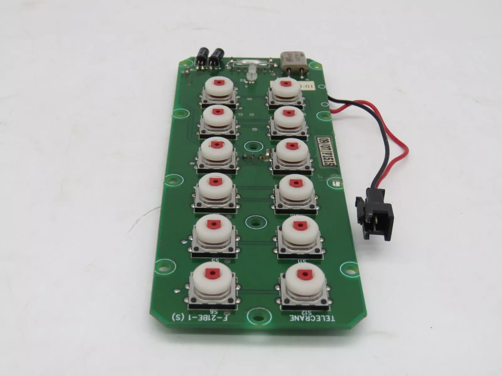 1pcs New TELECRANE F-21BE-1(S) 12 Button PCB Board