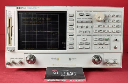 HP Agilent 8722D Network Analyzer Options 10,85,89 US38110588 Calibrated