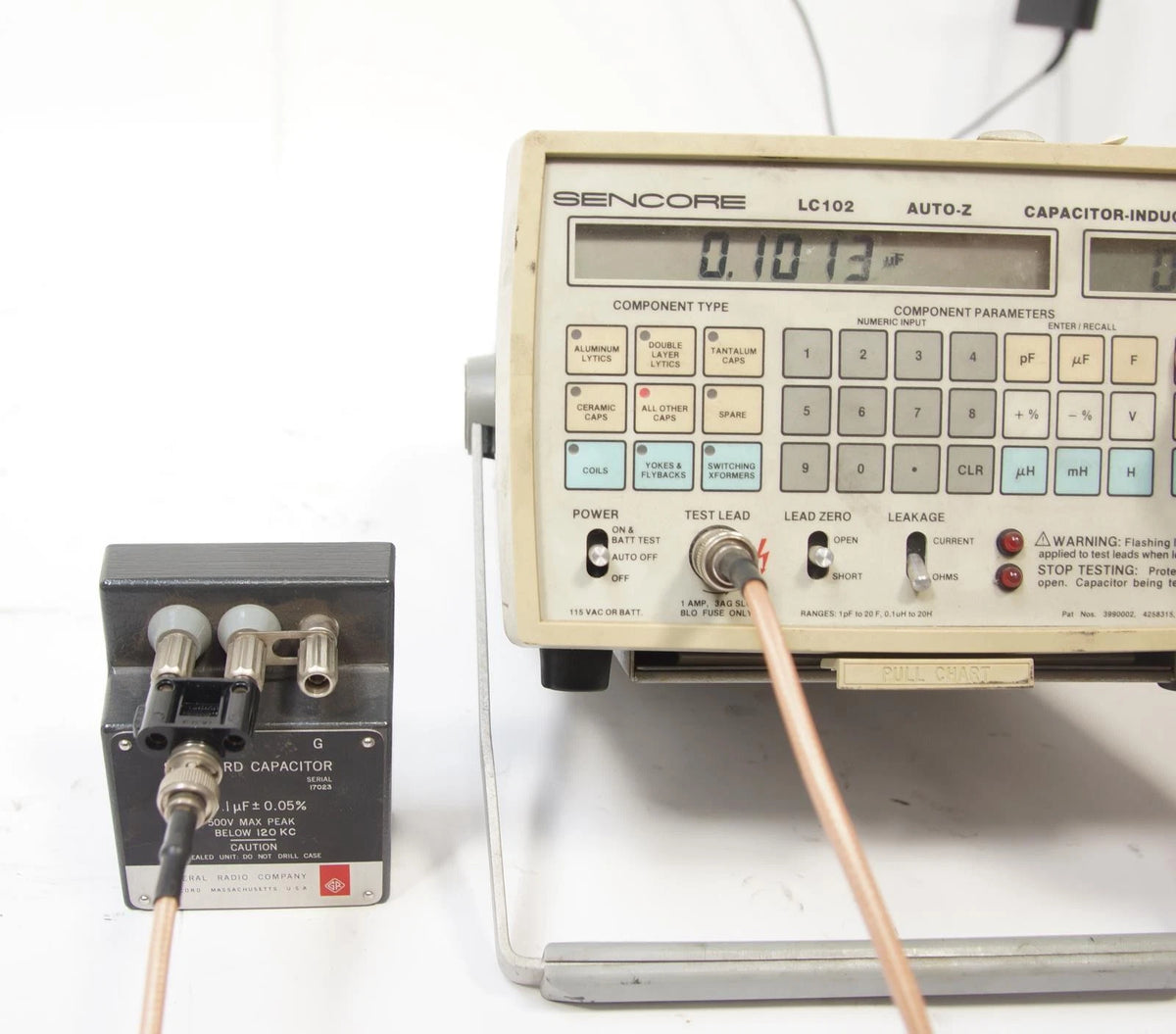 Sencore LC102 Capacitor and Inductor Analyzer AS-IS