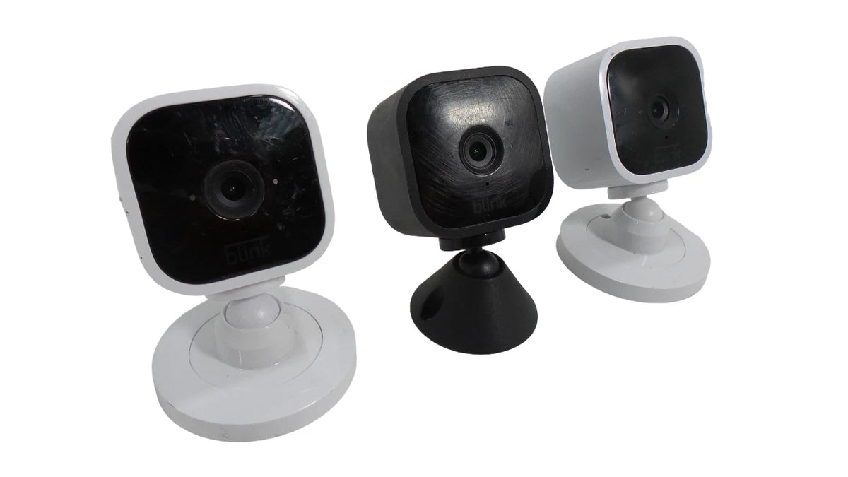 Lot of 3 Blink BCM00300U Mini Indoor HD Smart Security Camera- Free Shipping