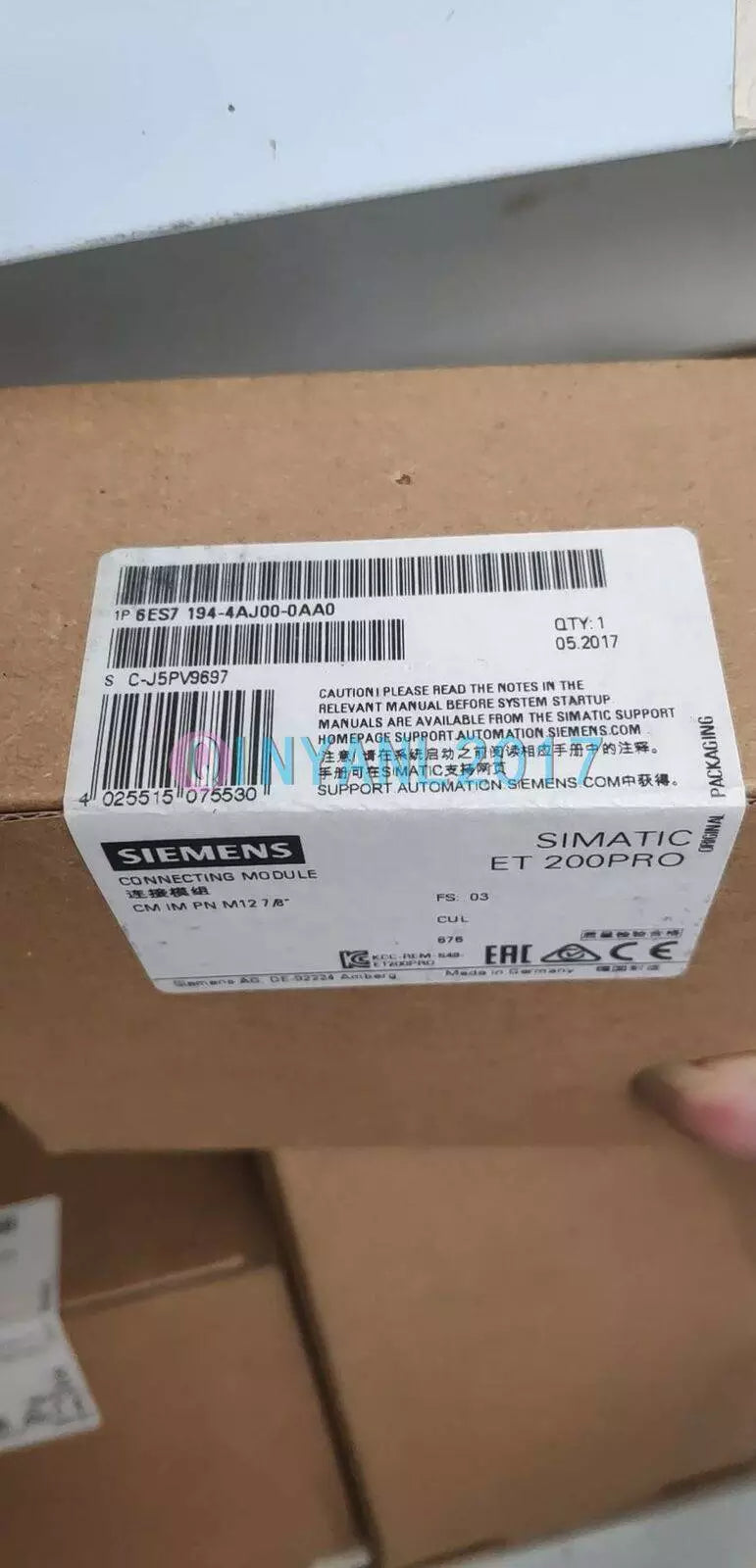 1PC New SIEMENS 6ES7194-4AJ00-0AA0 6ES7 194-4AJ00-0AA0 - XG eqpt