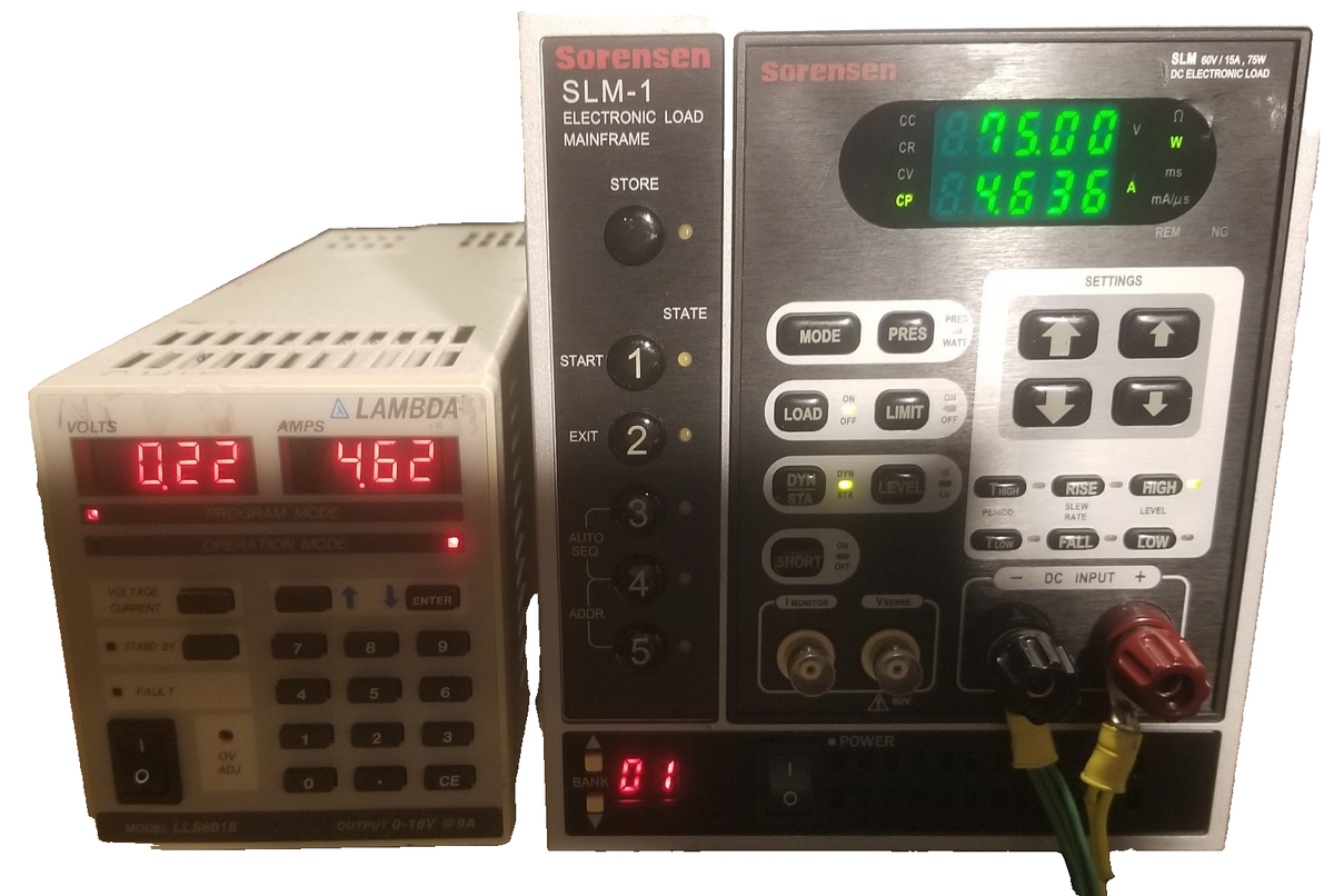 Programmable Electronic Load with Pulse Function 60V 15A 75W SLM