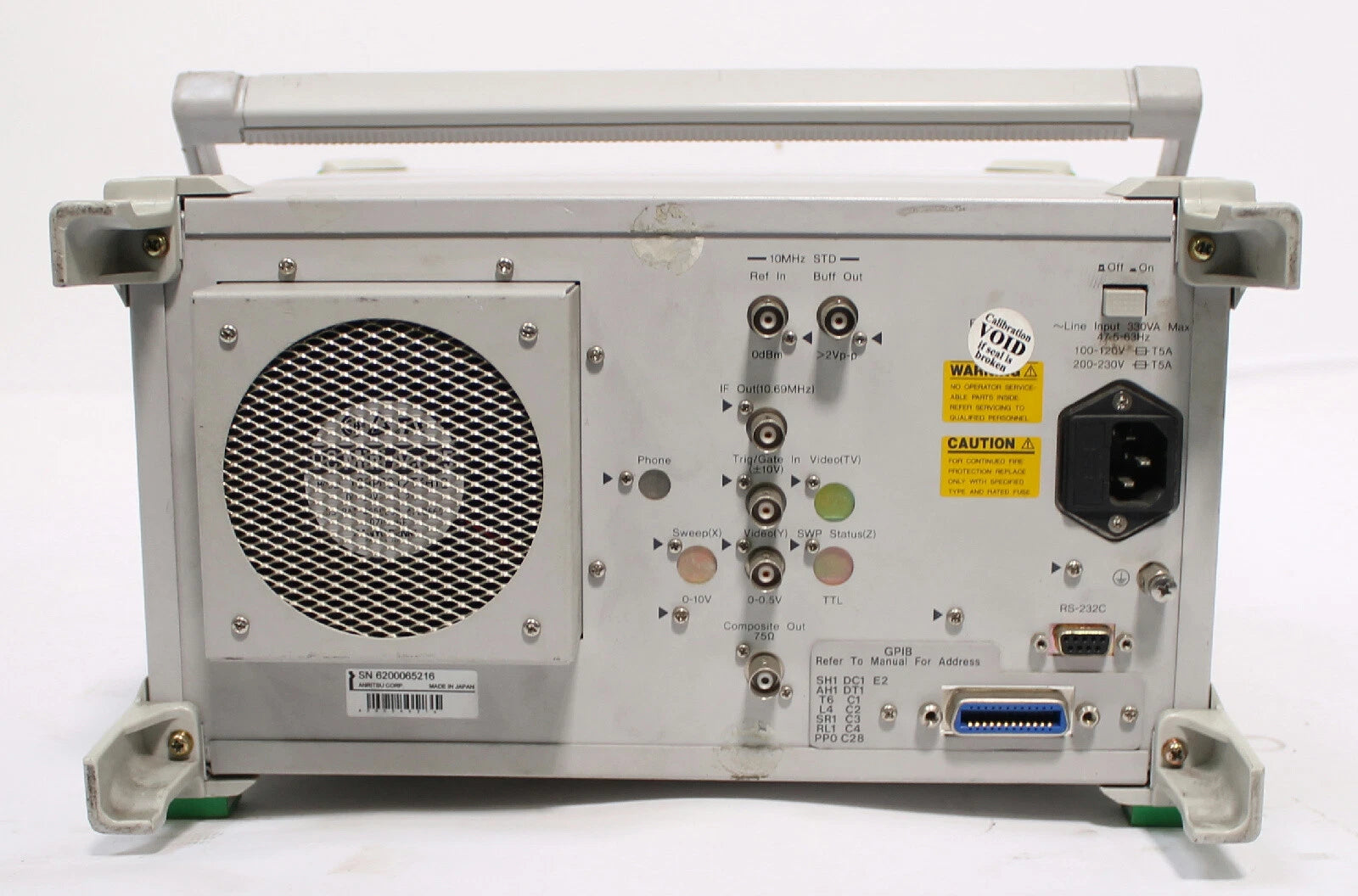 Anritsu MS2661N Spectrum Analyzer 100Hz - 3GHz For Parts