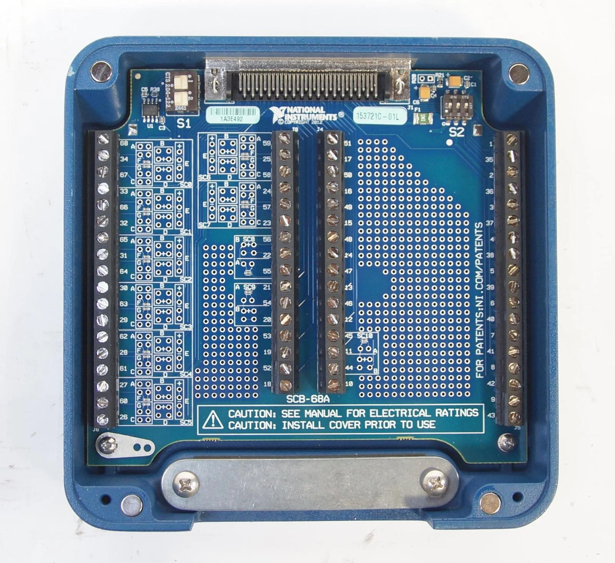 National Instruments NI SCB-68A / 153721C-01L Terminal Block Breakout