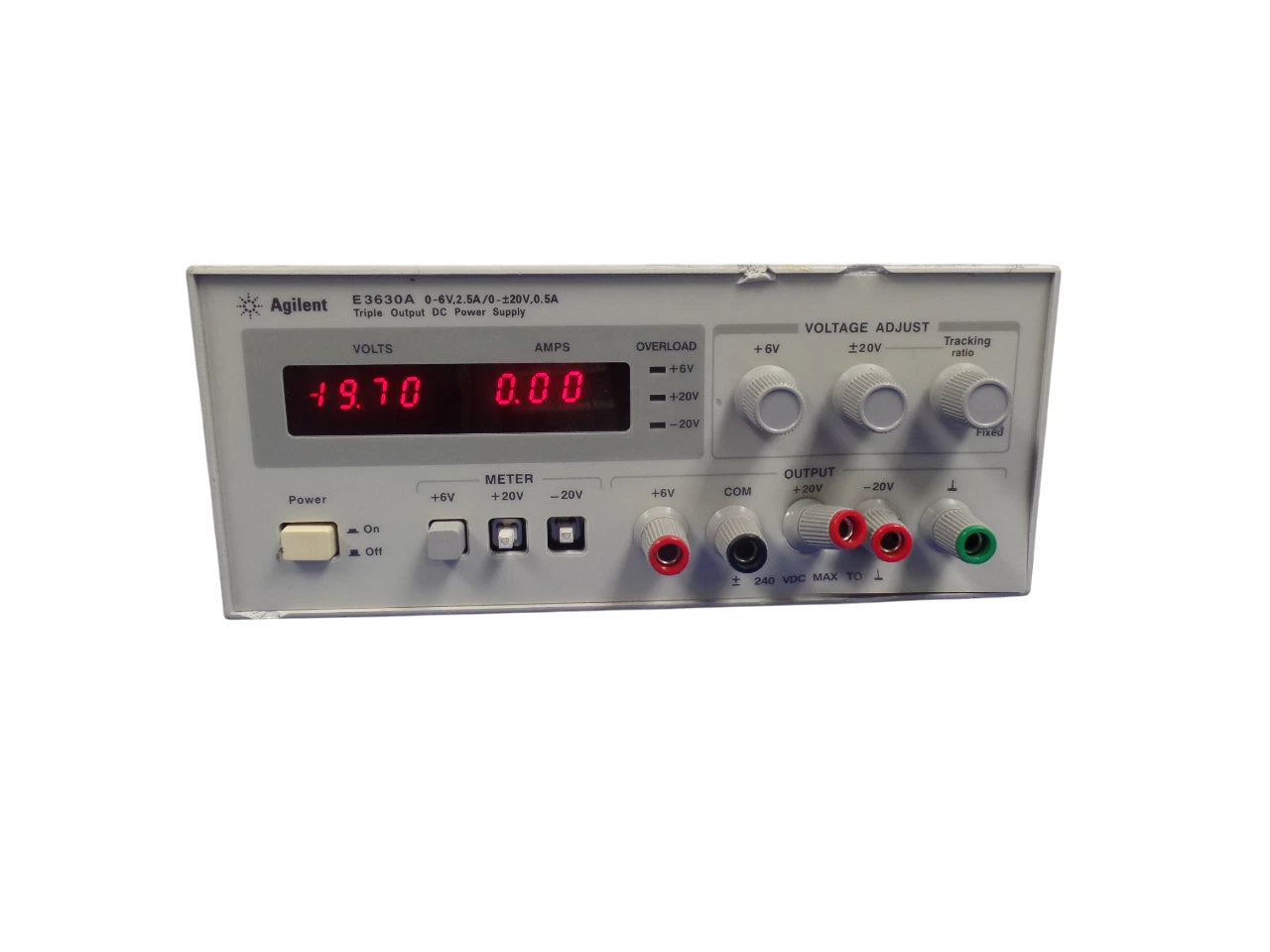 Agilent E3630A 0-6V,2.5A Triple Output DC Power Supply - Free Shipping