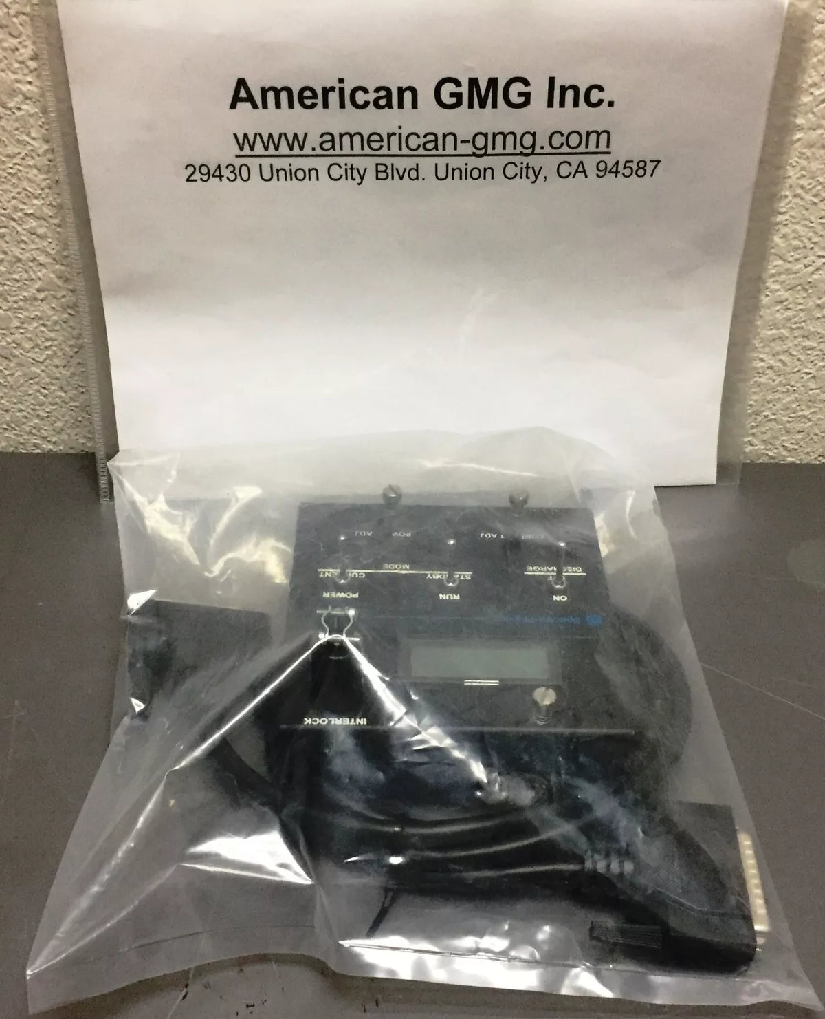 Spectra Physics 385F-10 Laser Remote Controller with Cable