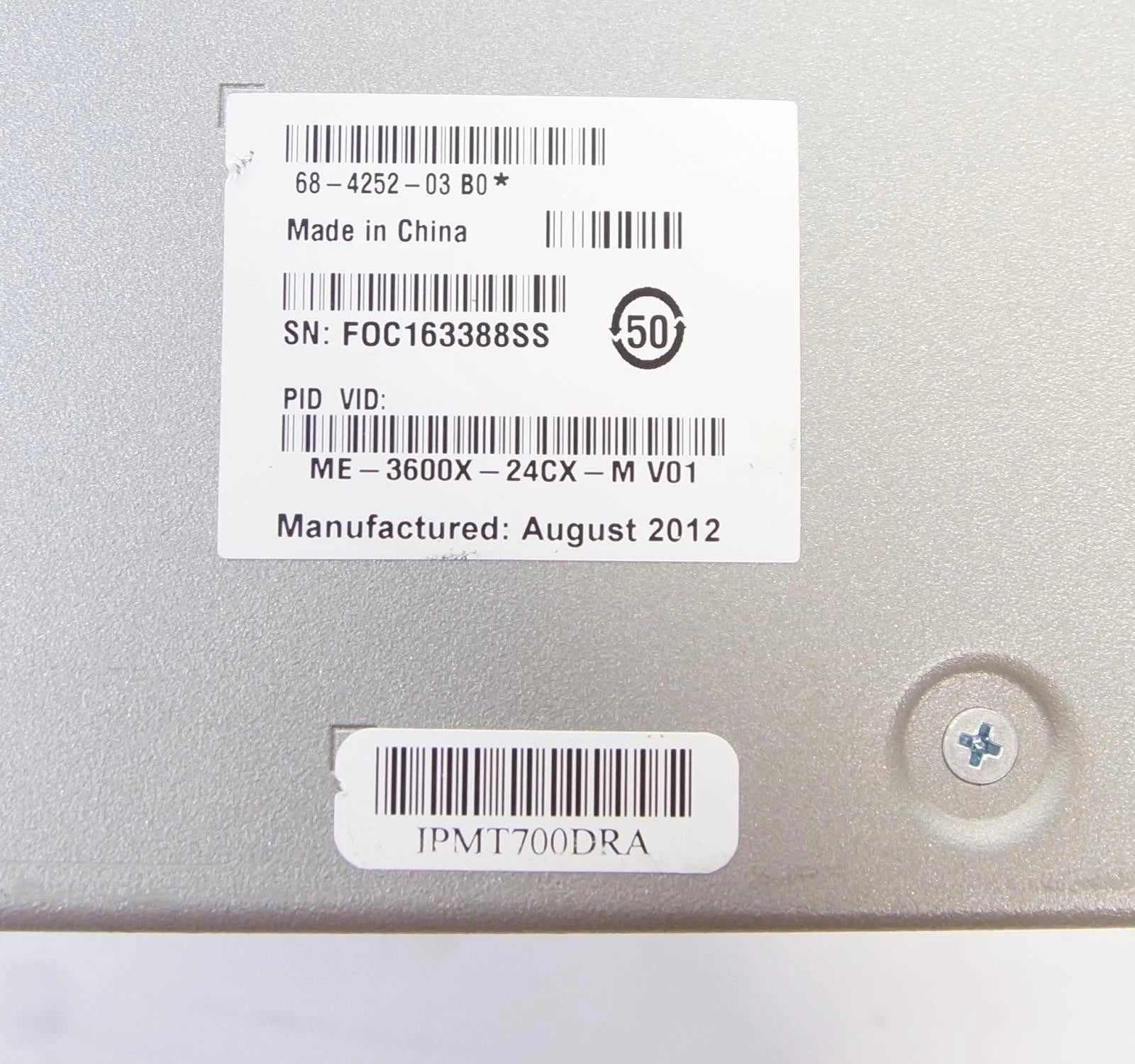 Cisco ME-3600X-24CX-M Gigabit Ethernet Switch 3600X Series