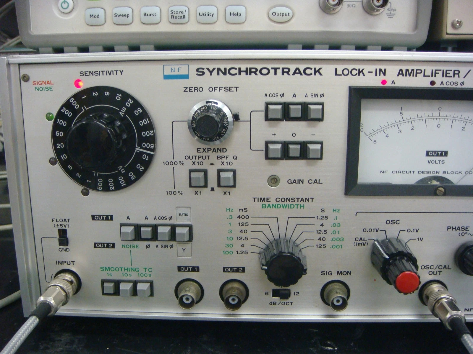 NF LI-575/01 Lock-In Amplifier Vector Voltmeter