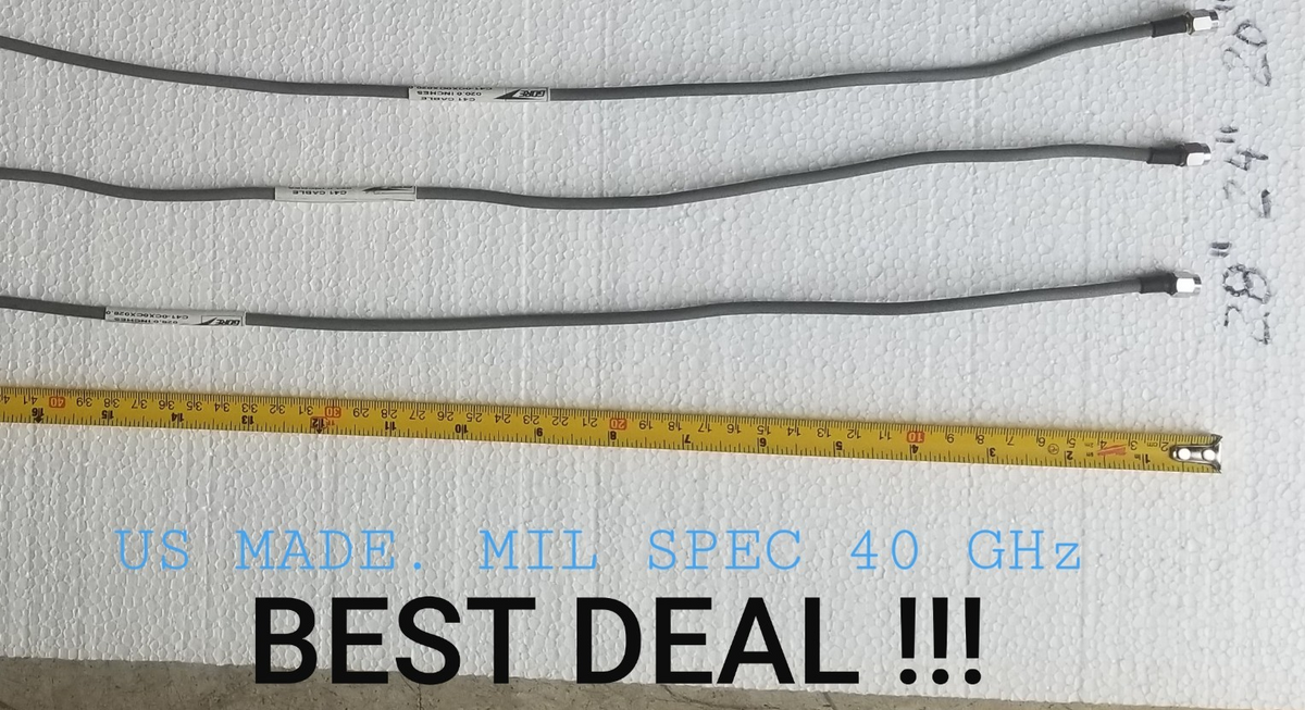 RF Cable 40 GHz by Gore