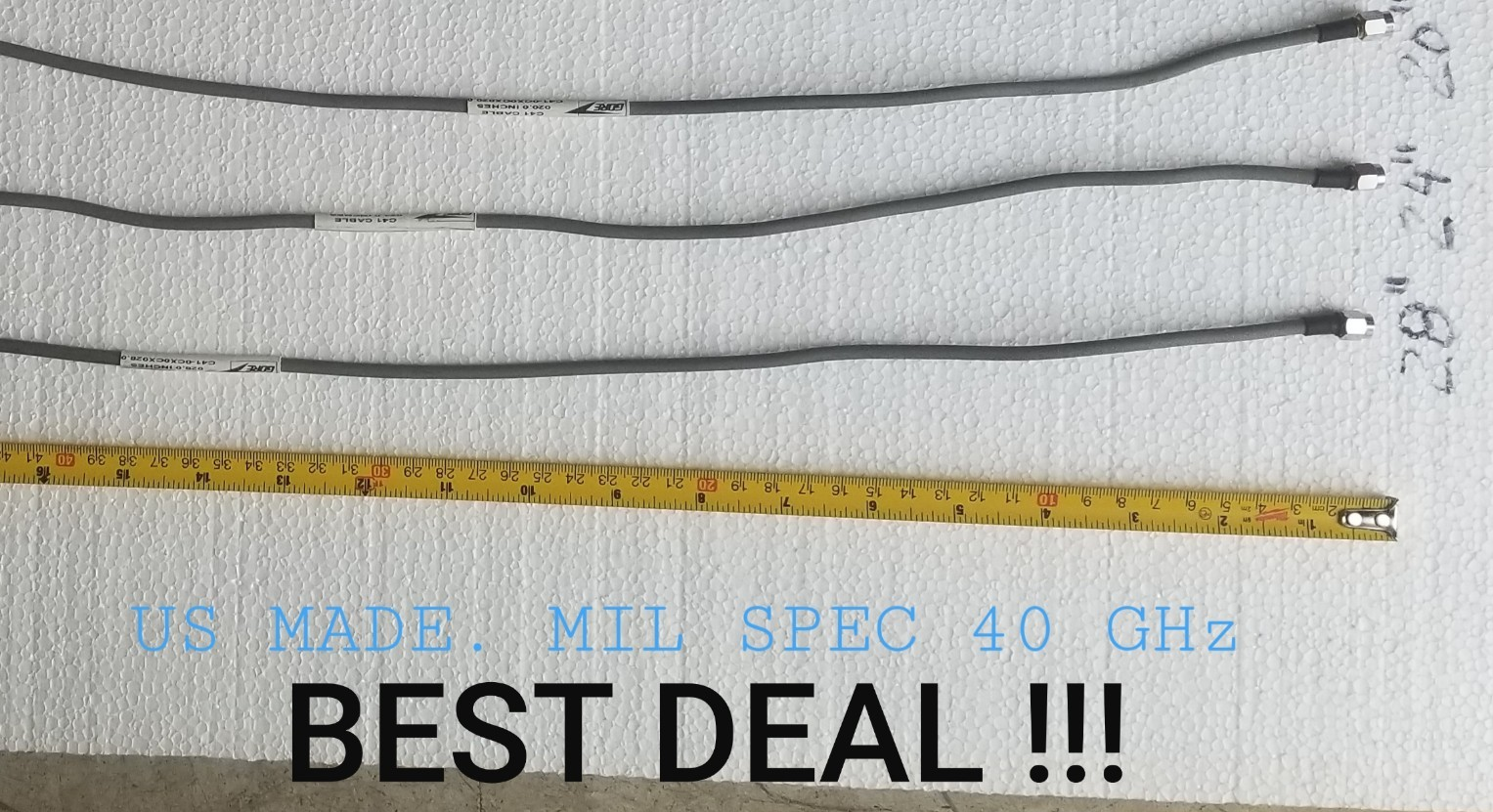 RF Cable 40 GHz by Gore