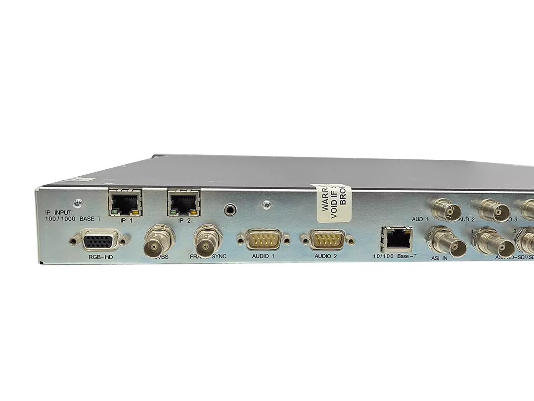 Tandberg RX1290 MPEG4 HD Dual IP ASI Inputs Decoder Full Licenses