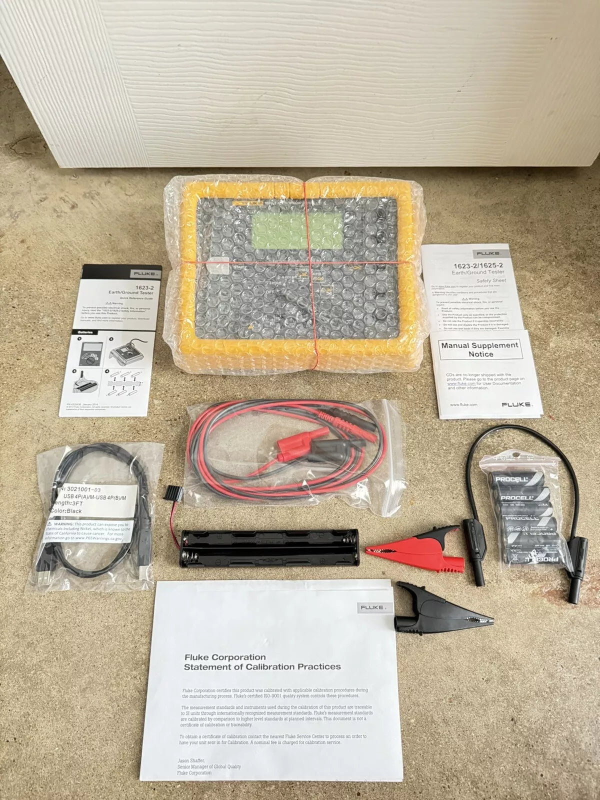 Fluke 1623-2 Basic Earth Ground Tester - Geo Series