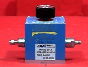 Midwest Microwave 1042 145 Step Attenuator DC-18GHz 1-9dB/1dB Steps